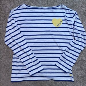 Kate Spade Harbor Stripe Tee Size XS